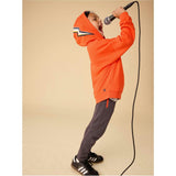 Lightning Bolt Easy Fit Hoodie, Red