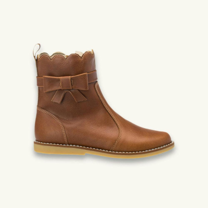 Cellia Bootie | Brown Leather