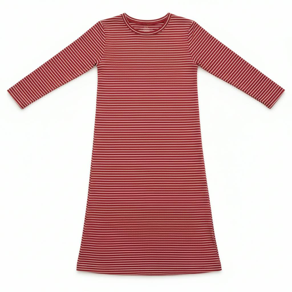 Girls Striped Nightgown