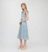 The Ellie Nap Dress - Lagoon Gingham