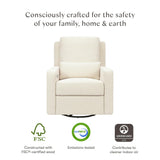 Babyletto Sigi Electronic Recliner and Swivel Glider with USB port