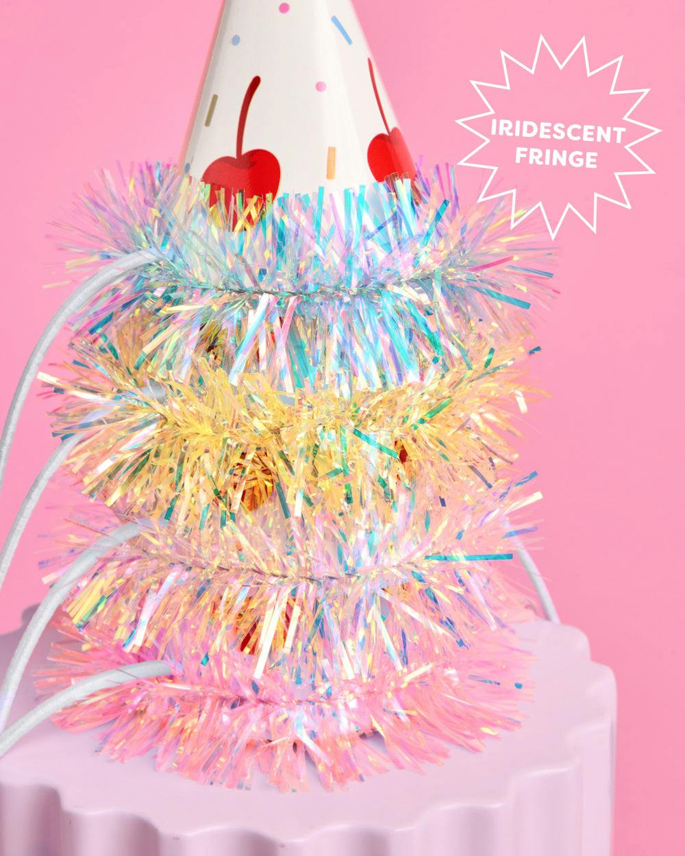 Mini Bday Cake Hats - 10 mini hats