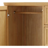 Marin with Cane Assembled Chifforobe in Honey/Honey Cane