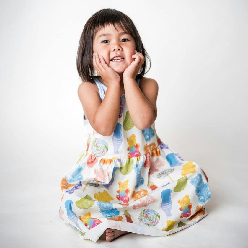 Sage Kids' Dress | Gummy Bears