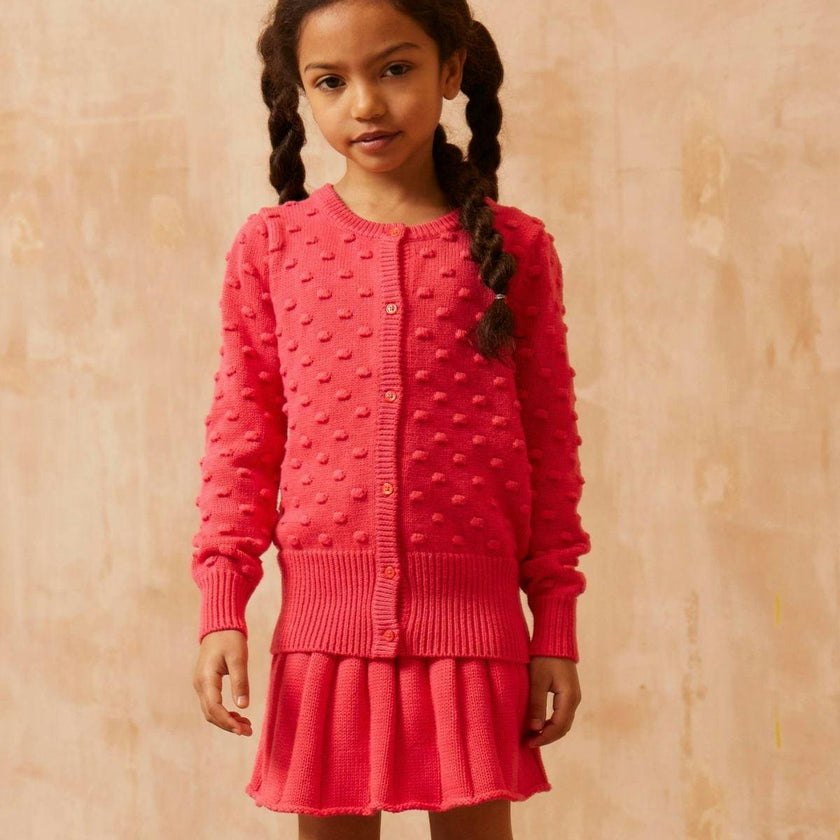 Pleated Tennis Skirt | Raspberry