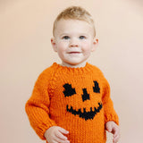 Jack-O-Lantern Sweater - Orange