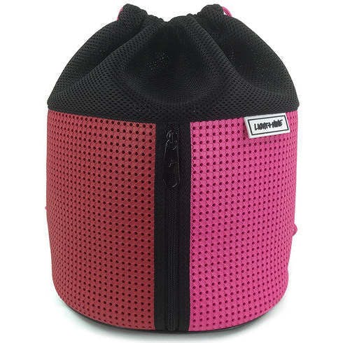 Sophy Drawstring Backpack Neon Pink