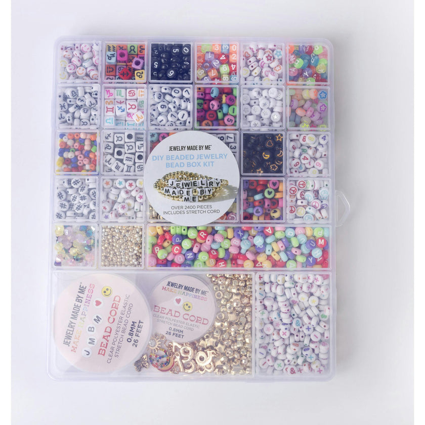 Extra Large Letters Numbers Symbols and Icons Multicolor Bead Kit