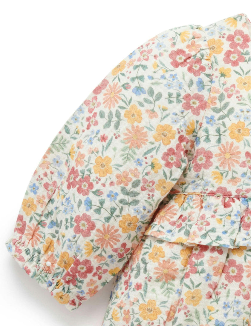 Forest Dress Wild Flower Print