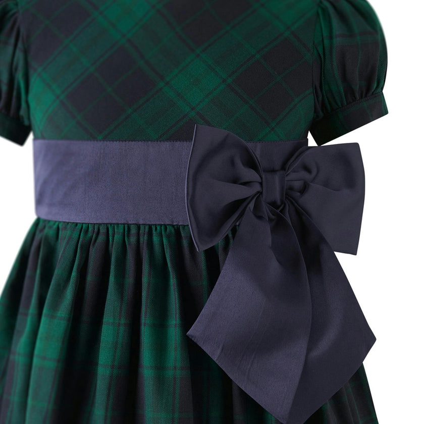 Blackwatch Bow Dress