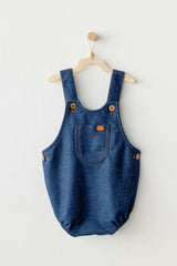 Indigo Casual Pocket Romper