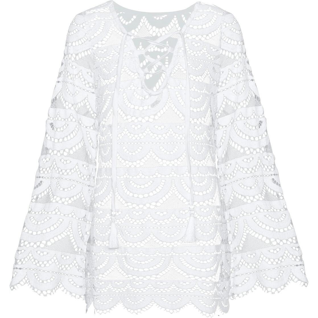 Water Lily Little Noah Tunic, White
