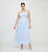 The Goldie Nap Dress - Blue/White Stripe