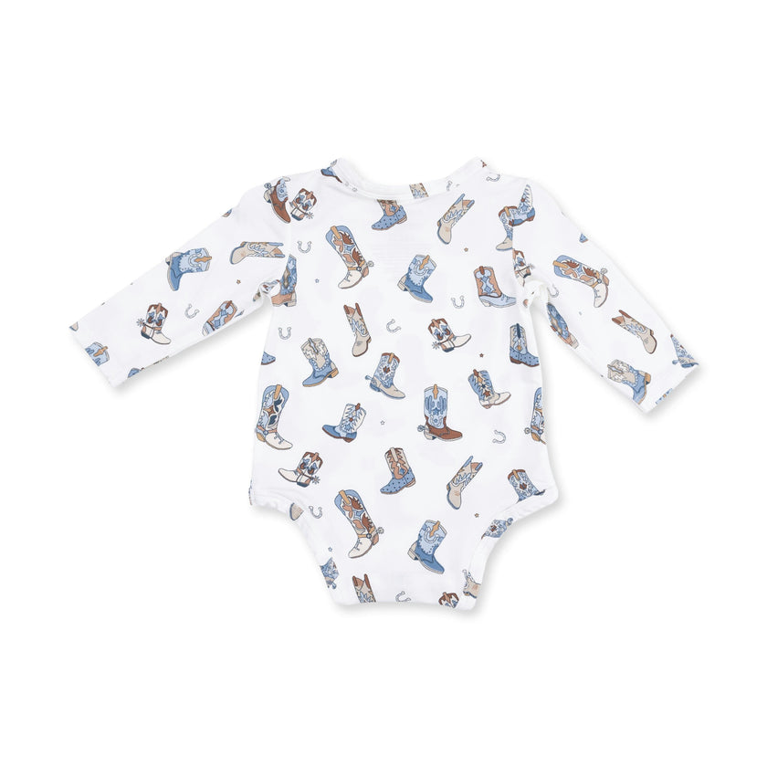 Buckaroo Boots - Long Sleeve Bodysuit