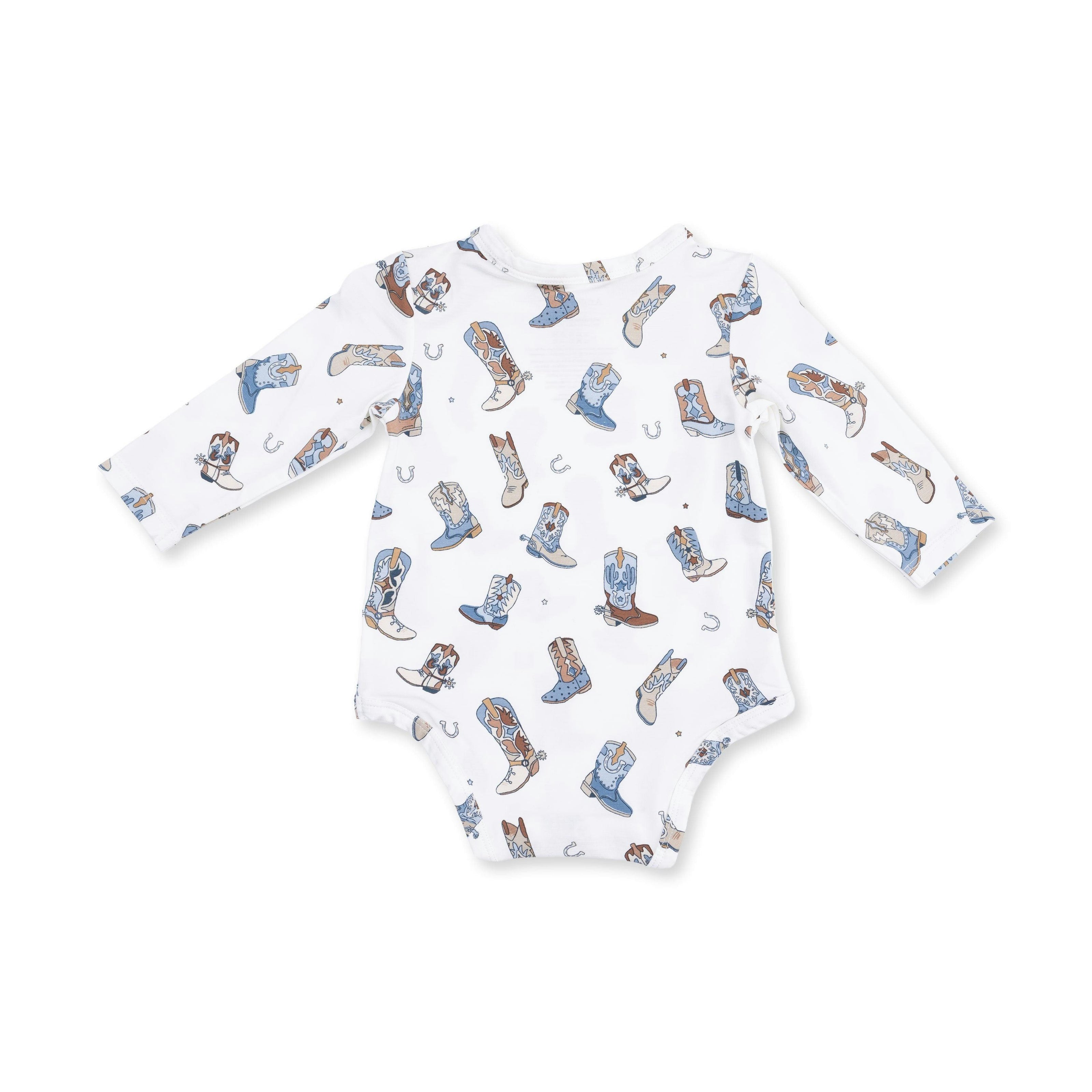 Buckaroo Boots - Long Sleeve Bodysuit
