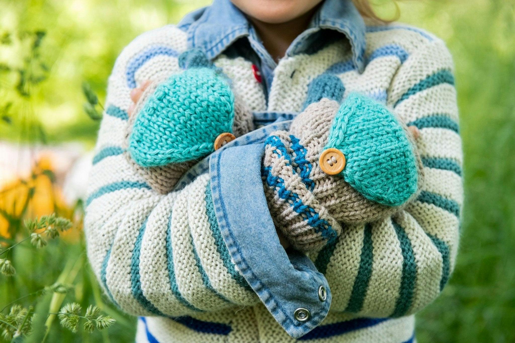 Striped Alpaca Cardigan