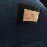 Perch Hanging High-Chair - Copper Blue (Rose Gold