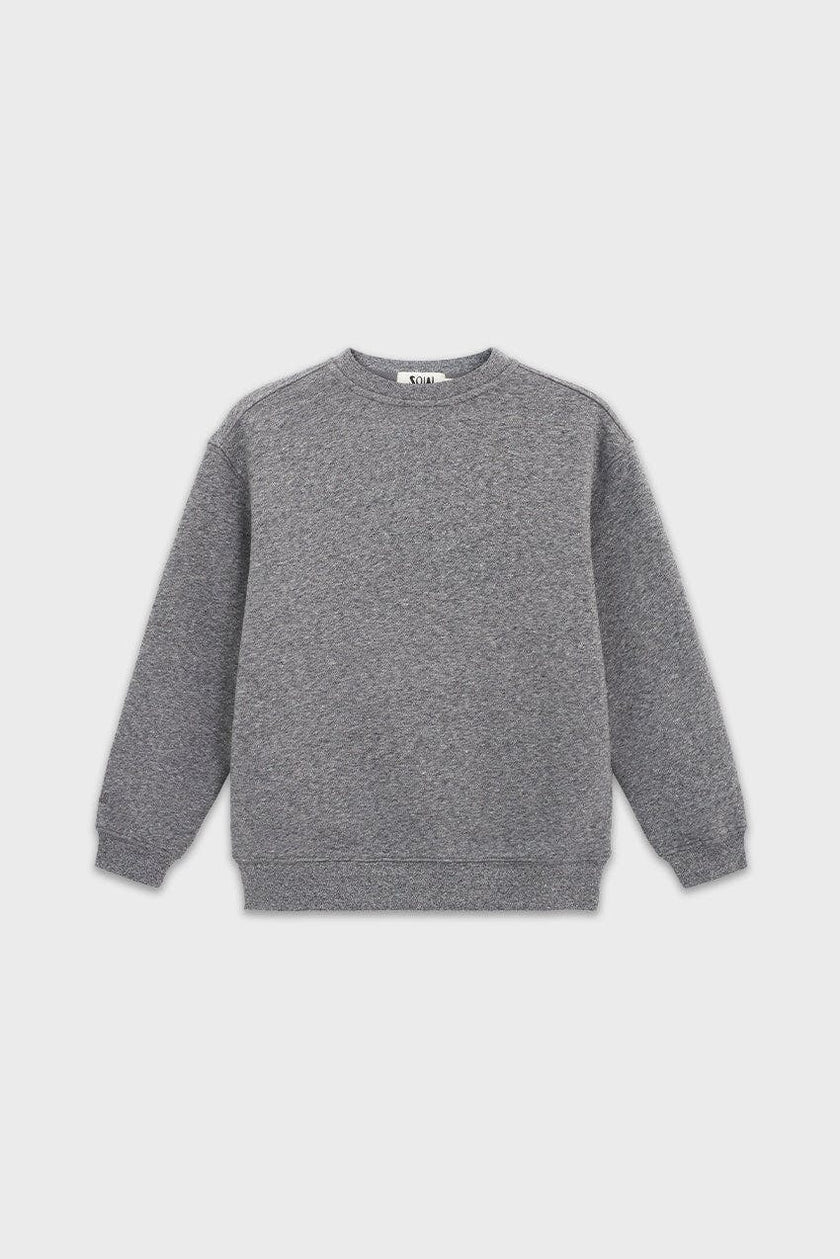 Relaxed Organic Cotton Fleece Sweatshirt