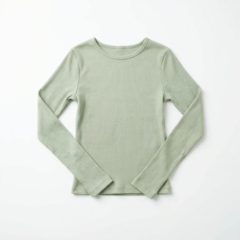 Girls Ribbed T-Shirt