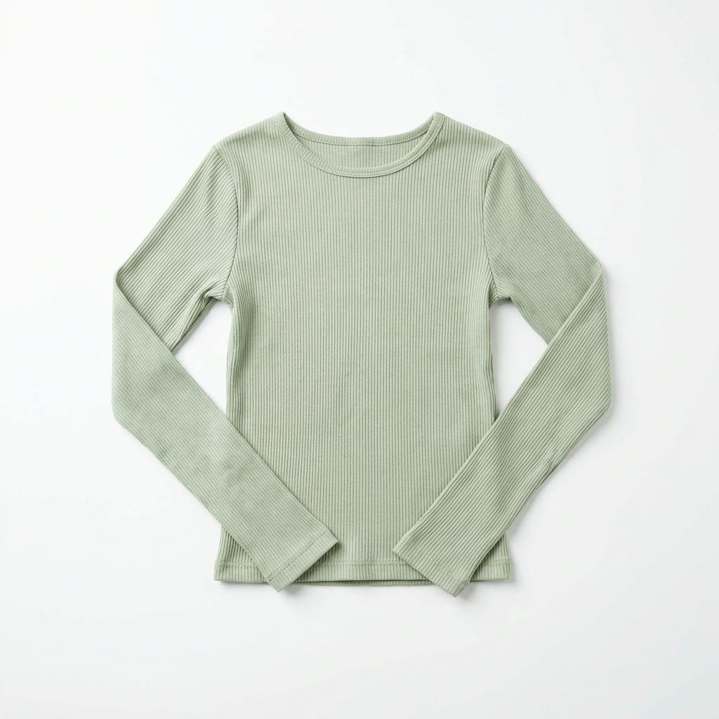 Girls Ribbed T-Shirt