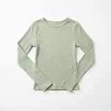 Girls Ribbed T-Shirt