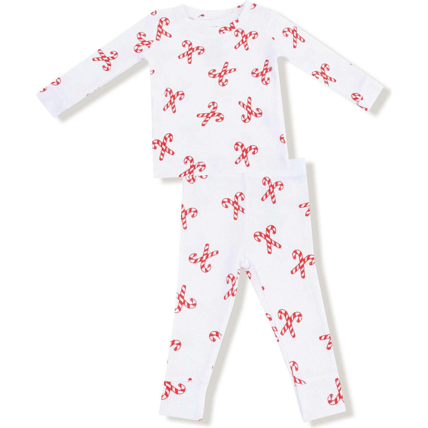 Candy Canes - Long Sleeve Loungewear Set