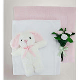 Personalized Little Pink Bunny's Blanket Cake