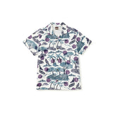 Printed Camp Shirt, Costa Brava