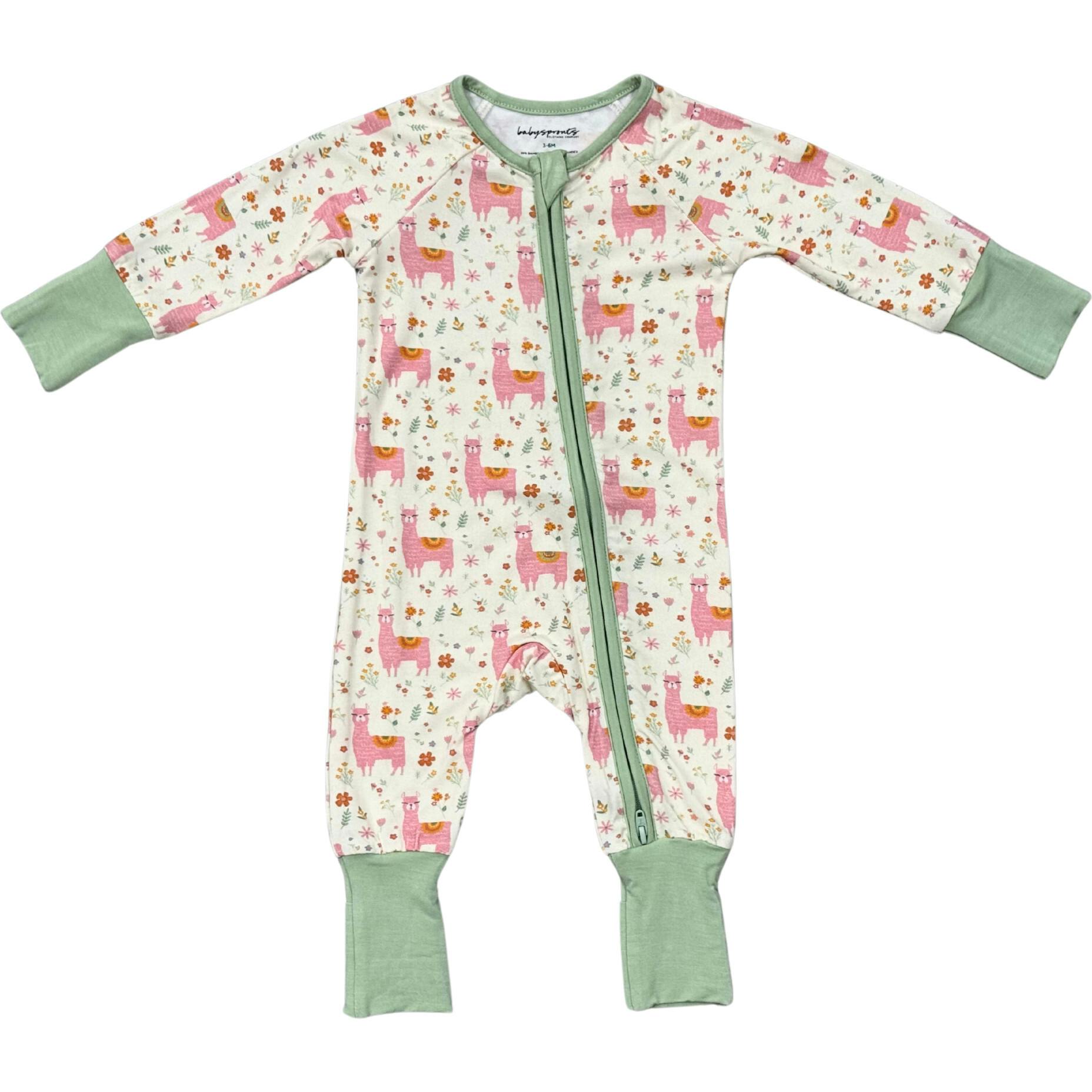 Baby Long Sleeve Zip Romper