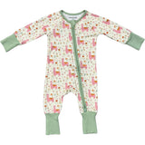 Baby Long Sleeve Zip Romper