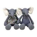 Pamplemousse Peluches Bernadette the Elephant - Small Grey