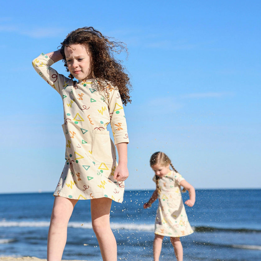 Summer Fun 3/4 Sleeve Dress