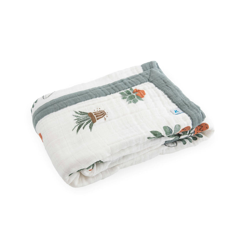Cotton Muslin Baby Quilt - Prickle Pots