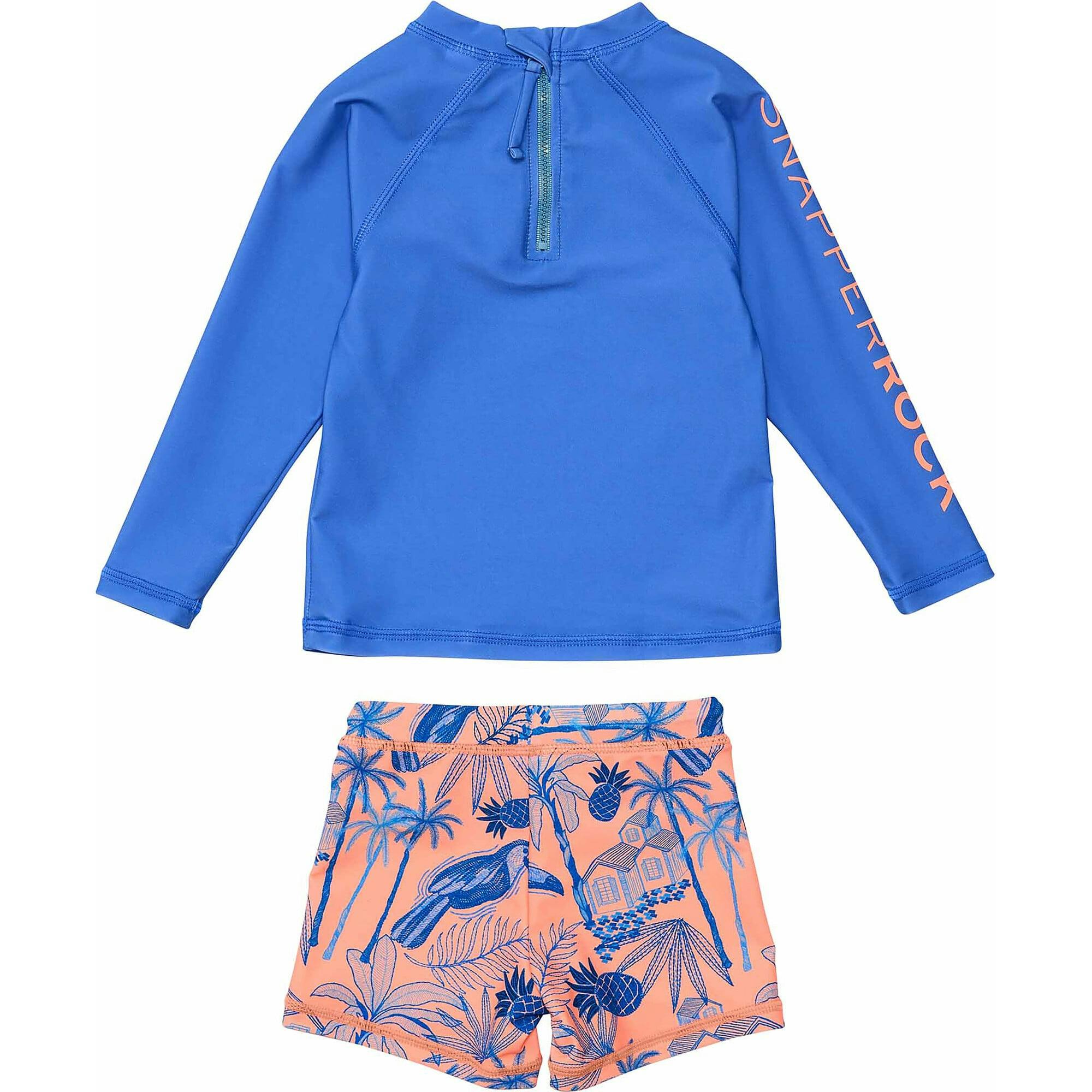 UPF50+ Sustainable Long Sleeve Rashguard & Short Set