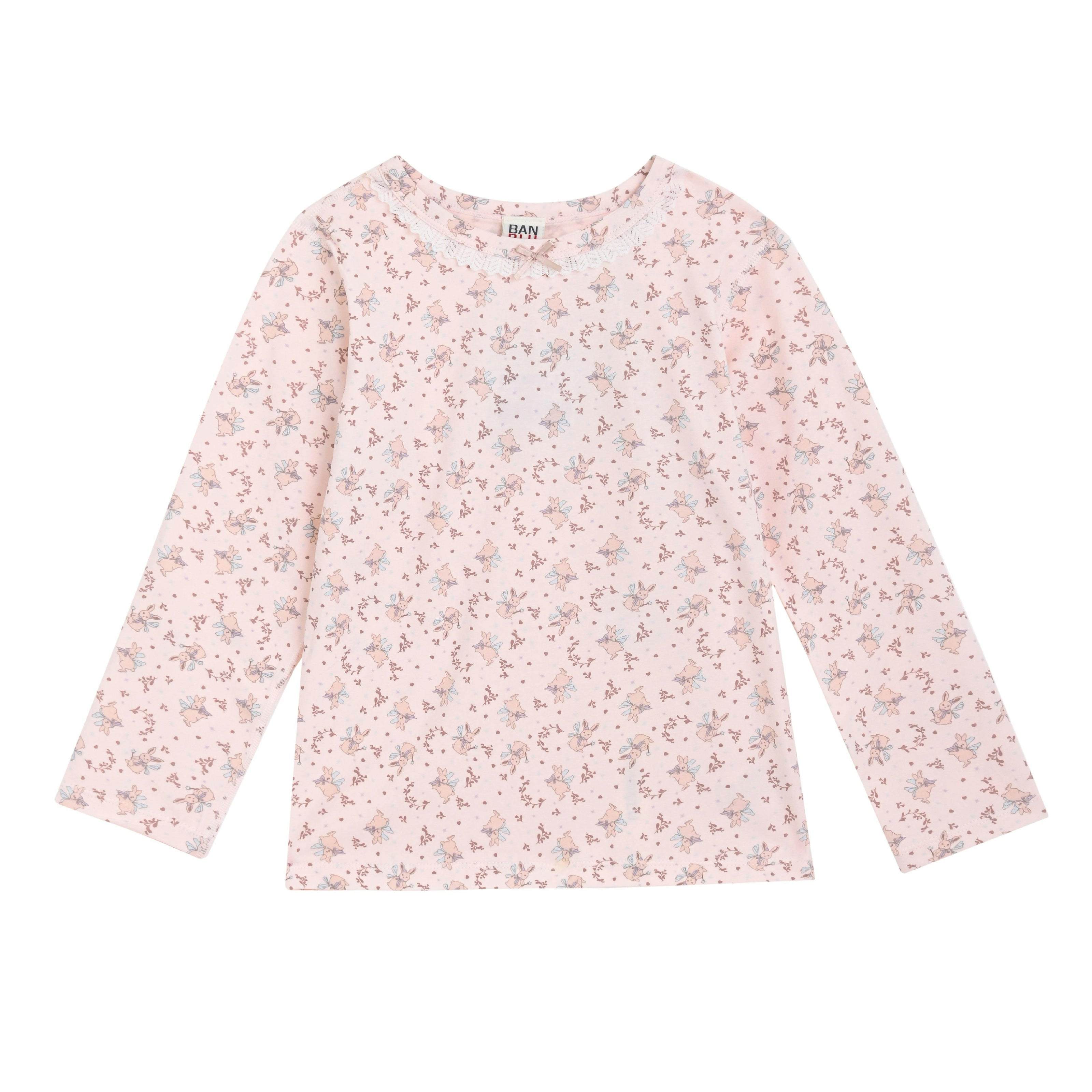 Pink Blossom Cotton Pajama Set