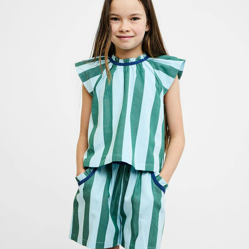 Cecil Short Set, Surf Stripe