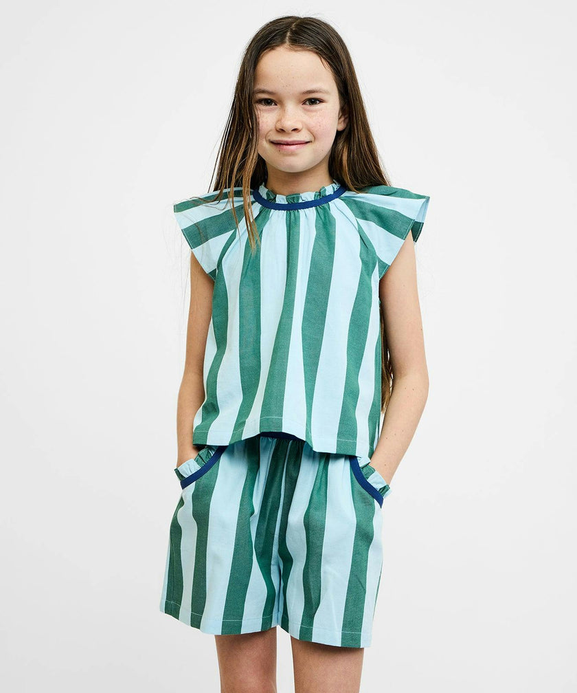 Cecil Short Set, Surf Stripe