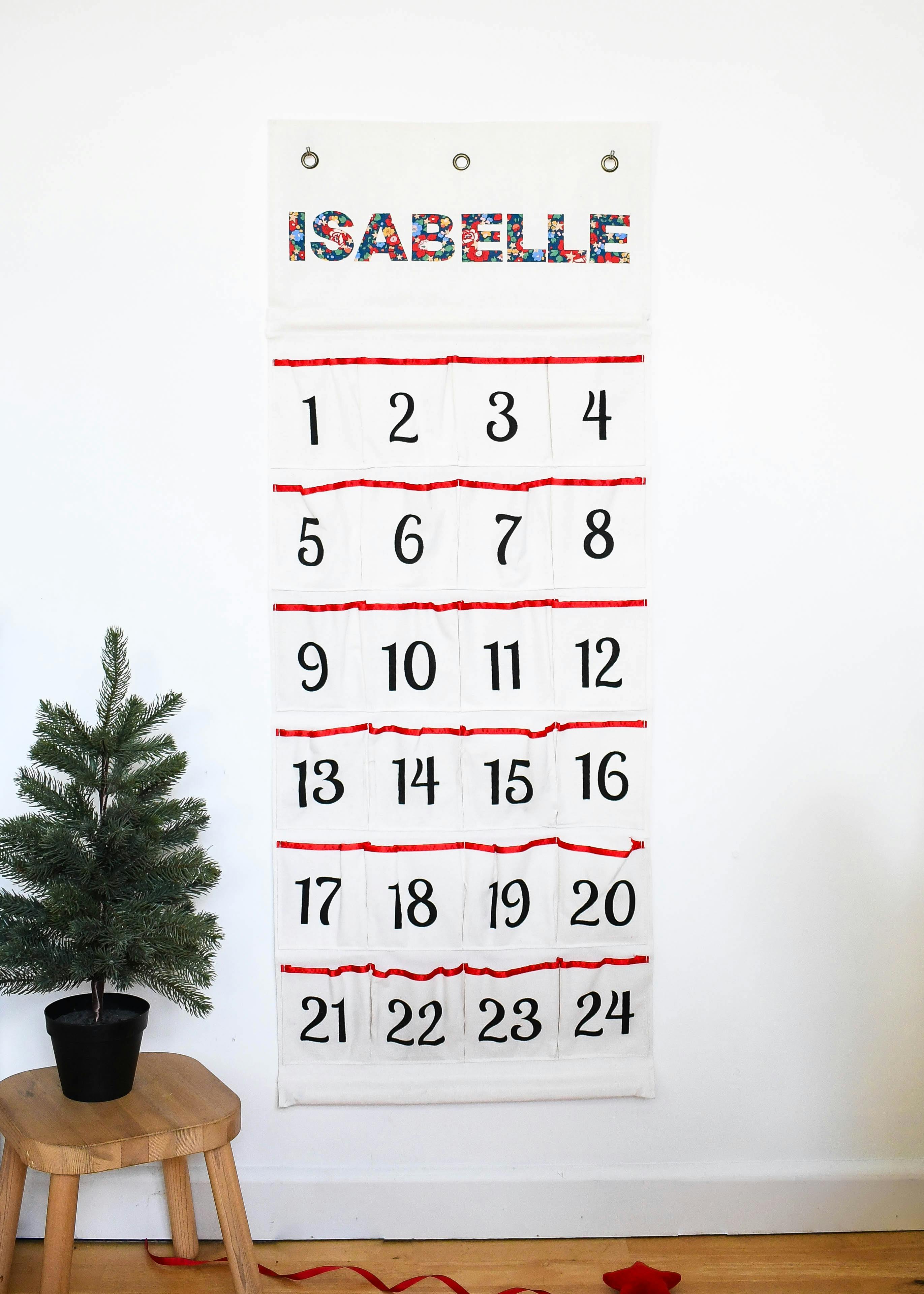 Liberty Of London Personalised Christmas Advent Calendar