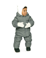 Baby Cloud One Piece Snowsuit Adapted For Car Seats Sage Green
