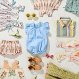 Girls Courtney Dress - Rosewick Poppy