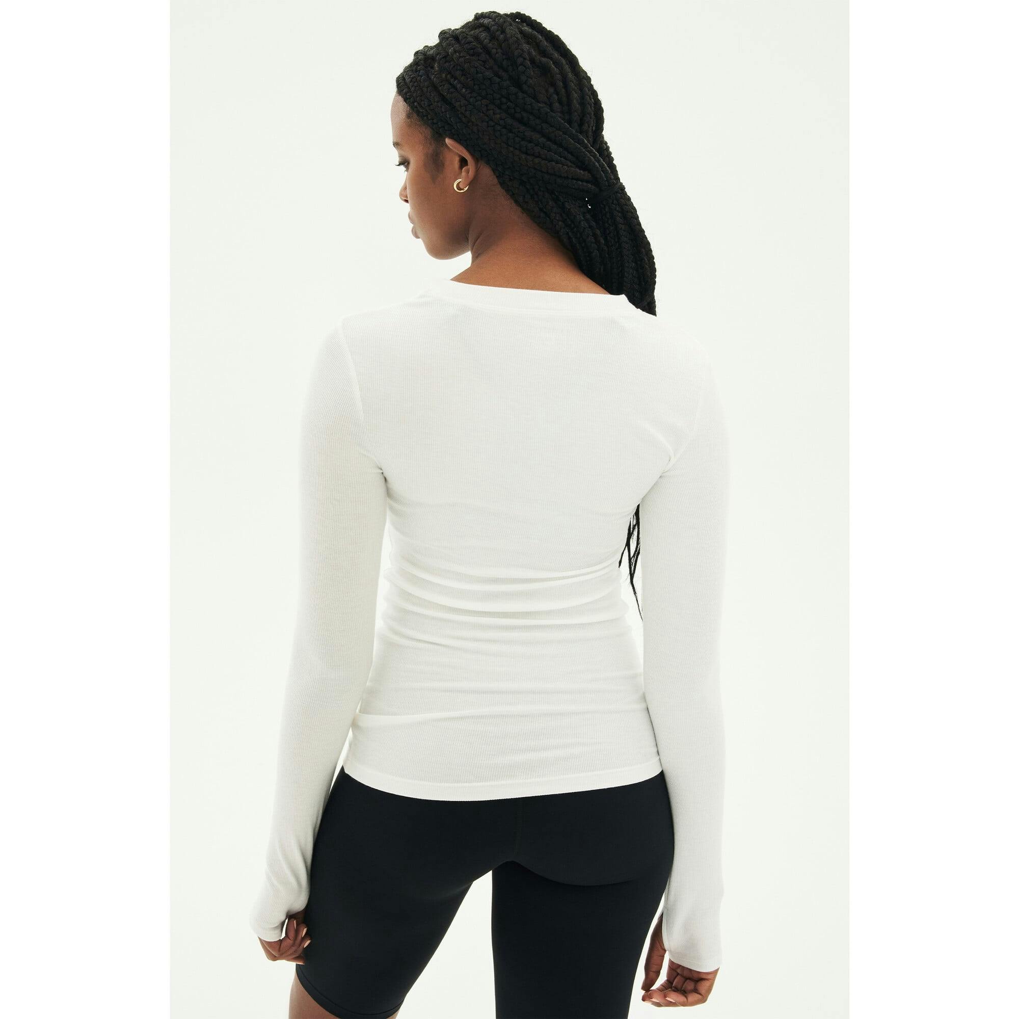 Louise Rib Long Sleeve - Black