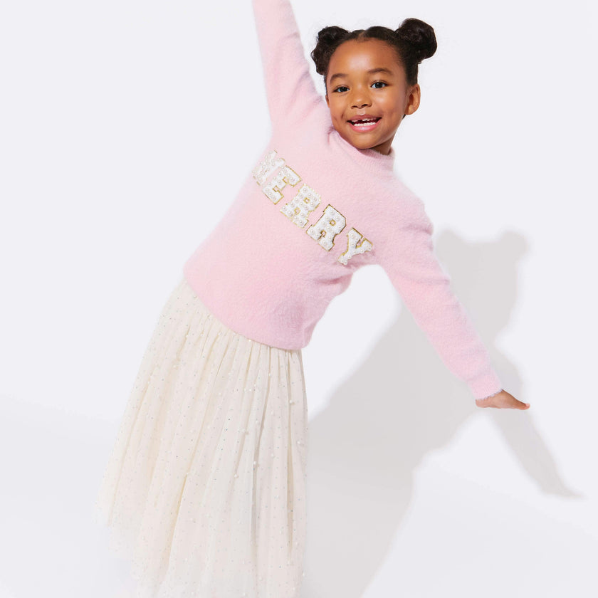 Diamond’s and Pearls Midi Skirt