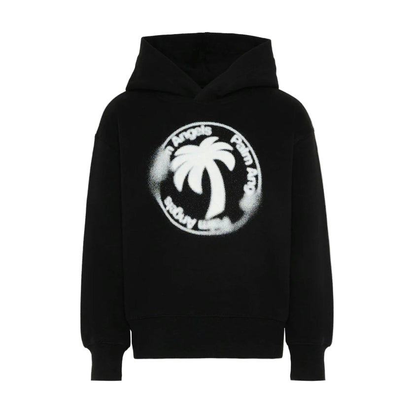 Black Palm Stamp Hoodie