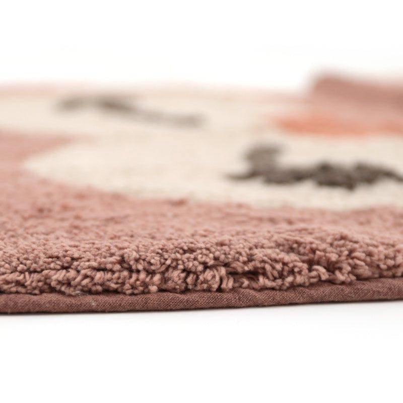 Non-Slip Back Hand-Tufted Rug