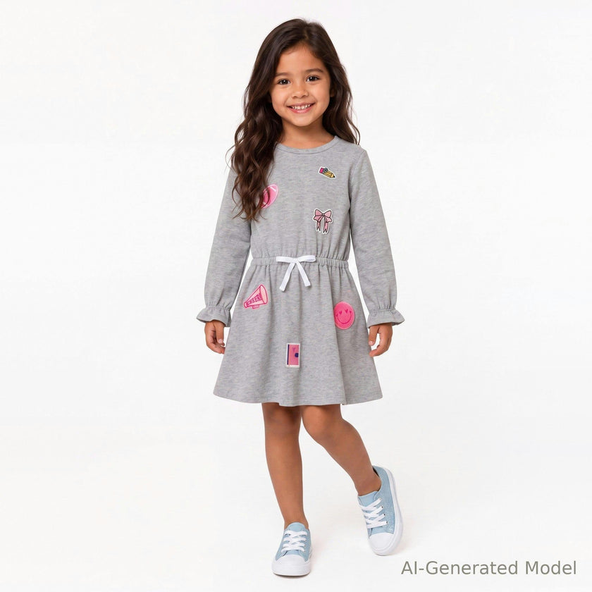 Girls Sweater Dress | School Icons