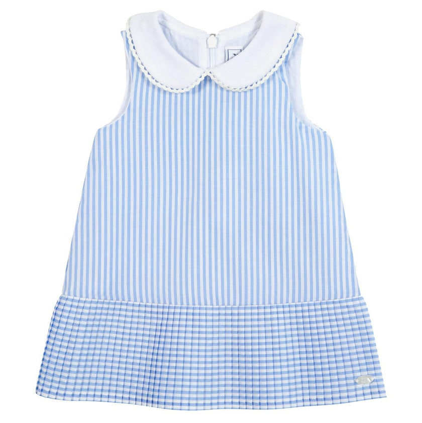 TARTINE ET CHOCOLAT Aegean Blue Baby Dress
