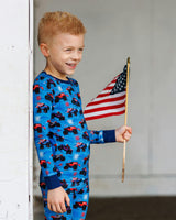 Red, White, and Boom 2 Piece Pajama Set