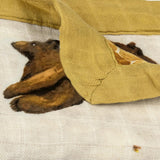 Honey Mini Lovey Two-Layer Muslin Security Blanket