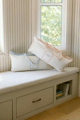 [NEW] XL Organic Nap Mat- Blue Stripe