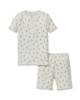 Kid's Pima Snug Fit Short Set in Très Chick